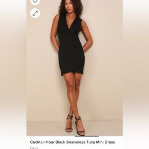 Lulus black dress